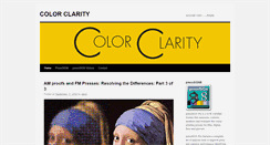 Desktop Screenshot of colorclarity.net