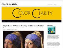 Tablet Screenshot of colorclarity.net